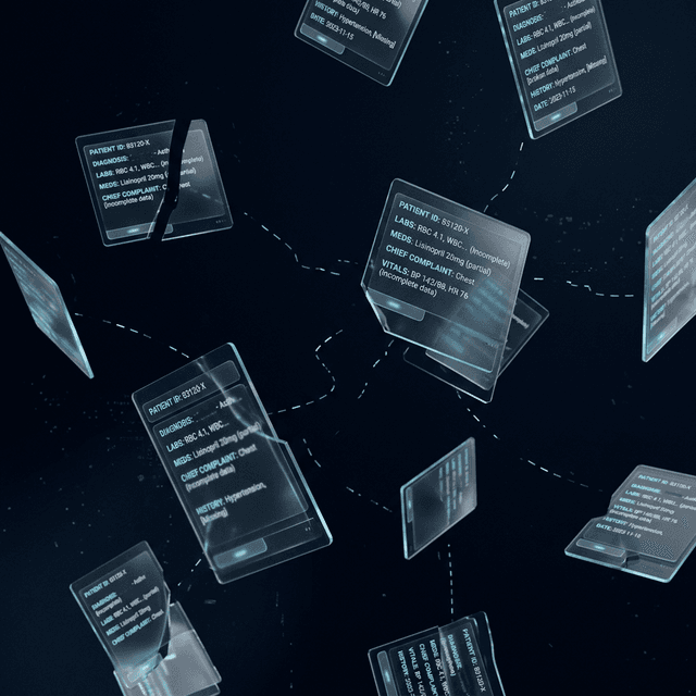 Problem of fragmented medical data